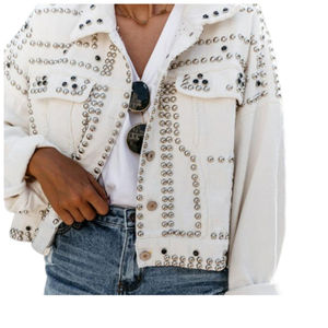 Veste en cuir véritable pour femme, hiver, logo uni, streetwear, classique, moto, cuir marron, imperméable - Product Image 5