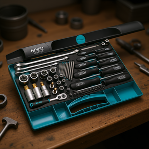 Ensemble d'outils Hazet de 58 pièces avec douilles TORX, clés à cliquet, tournevis - Product Image 3