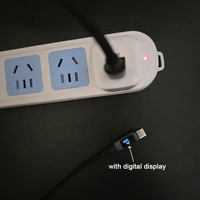 Cables de Carga Tipo C a 8 Pines, Completamente Compatibles, con Pantalla LED Digital, Máximo 9V 3A 27w PD IOS