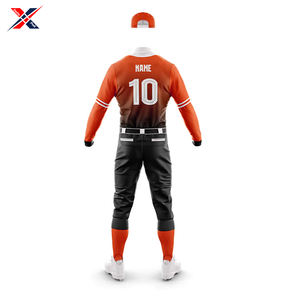 2025 nouveau Design Baseball uniforme meilleur tissu matériel Machine point longue durée porter pour adulte équipe taux abordable - Product Image 2