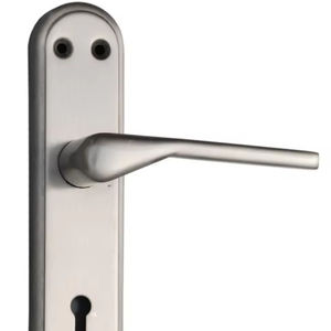 ชุดมือจับประตูเหล็กชุบนิกเกิลแพ็คอยู่ในกล่องแบรนด์สังกะสีและชุบสังกะสีมีจำหน่ายในราคาจำนวนมาก - Product Image 1