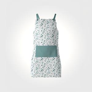 ผ้ากันเปื้อนเชฟแบบปรับได้พร้อมสายรัดคอและเอวปรับได้เหมาะสำหรับการทำอาหารอบและย่าง - Product Image 1