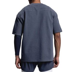 T-shirts décontractés pour hommes T-shirt confortable en coton à manches courtes léger pour tous les jours T-shirt streetwear élégant à la mode pour hommes - Product Image 5