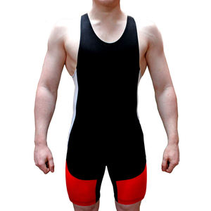 Camiseta de lucha libre para hombre sin mangas ajustada ligera y transpirable para entrenamiento y partidos - Product Image 4