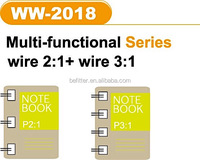 Perforatrice professionnelle WW2018 pour reliure à spirale carrée, machine à perforer pour fournitures de bureau, combo