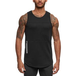 Camisetas de Gimnasio de Secado Rápido para Hombre, Sin Mangas, Holgadas, Ajustadas, Suaves, con Cuello Redondo, para Entrenamiento, con Decoración Estampada - Product Image 6