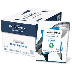 Hammermill A4 Copie Papier 100% Pâte de Bois Blanc 20 lb 80g - Product Image 2
