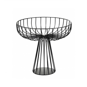 <b>Heart</b> Shape Metal Wired Design Fruits Basket Metal Handicraft Decor Tabletop Fruits Basket Storage - Product Image 2