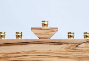 Vintage classic menorah wooden <b>candle</b> <b>holder</b> Christmas decoration wedding center piece <b>candle</b> <b>stick</b> <b>holder</b> home table top decor - Product Image 3