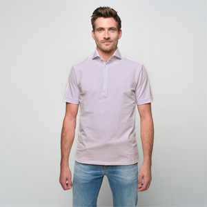 Polo clásico antiarrugas sólido para hombre, camisa de manga corta de algodón y poliéster, ropa de oficina personalizada, camisa en blanco al por mayor - Product Image 5