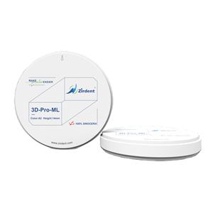 บล็อกเซรามิกสำหรับงานทันตกรรม บล็อกเซอร์โคเนียสำหรับงาน <span class=keywords><strong>CAD</strong></span>/<span class=keywords><strong>CAM</strong></span> ขนาด 10/12/14/16/18/20/22/25/30 มม. แผ่นเซอร์โคเนีย 3D Pro หลายชั้น - Product Image 4