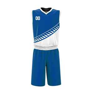 Ensemble de maillot de basket-ball léger en sublimation conçu pour la performance, fabriqué en tissu polyester respirant - Product Image 3