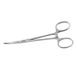 Juego de pinzas dentales de Etiqueta Privada, Alicates de bloqueo hemostático curvo de acero inoxidable, pinzas dentales de punta plana para dentista - Product Image 1