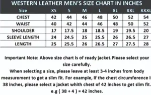 Chaqueta de cuero de vaquero de la mejor calidad, chaqueta de cuero de piel de oveja Original para hombre, chaqueta de cuero genuino de último diseño Vintage - Product Image 3