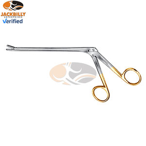 JACKBILLY Disque intervertébral à angle de 45 degrés en acier inoxydable de haute qualité Rongeur 2X10mm Bite Shaft 9 Inch Manual Power - Product Image 6