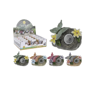 Lot de 12 lampes solaires papillon assorties pour décorations de jardin - Product Image 2