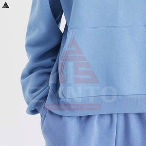 Sweats à capuche gaufrés de qualité supérieure, impression personnalisée, respirants, en coton mélangé, confortables et élégants pour hommes - Product Image 3