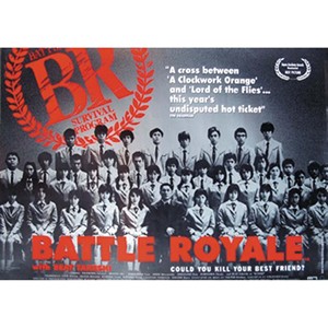 Modern Style Battle Royale Paper <b>Poster</b> for Wall Decor - Product Image 1