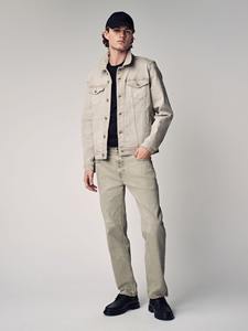 Chaqueta de mezclilla de gran tamaño para hombre, ropa de abrigo informal transpirable a prueba de viento de algodón 100% con logotipo frontal personalizable - Product Image 5