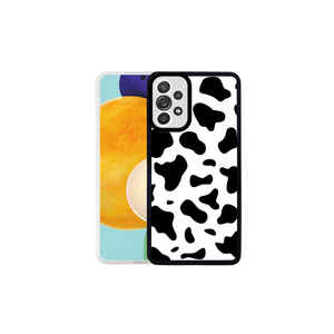 Coque arrière de protection à motifs M-Fit, étui en silicone à imprimé vache tendance pour Samsung Galaxy A72 A53 A34, silicone souple - Product Image 1