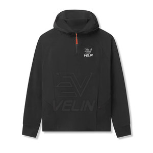 Sudadera con Media Cremallera para Hombre, Logotipo Personalizado al por Mayor, Sudadera con Media Cremallera para Hombre, Suministro Directo de Fábrica - Product Image 1