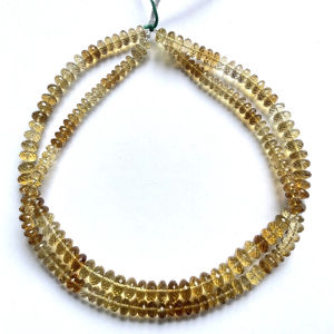 Cuentas Facetadas de Cerveza de Miel de Primera Calidad, 16 Pulgadas, Cuentas AAA, Naturales para la Elaboración de Joyería Fina, Cuentas de Piedras Preciosas - Product Image 1