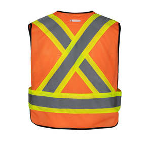 Gilet de sécurité réfléchissant haute visibilité anti-coups de couteau résistant vêtements de travail pour la construction et la protection extérieure - Product Image 2