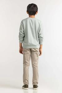 Sweatshirts pour enfants imprimés sur le thème des vacances pour garçons Pulls d'hiver en coton flocon de neige et renne - Product Image 2