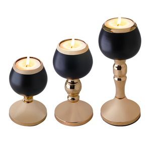 Decorative Lantern Home Decors Wedding Decoration Candlestick Plate <b>Taper</b> <b>Candle</b> Holder Stand Wholesale Manufacturer Supplier - Product Image 1