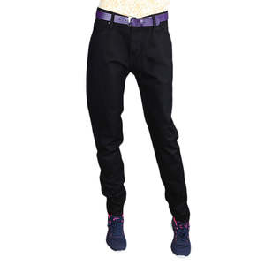 Pantalon en jean pour femme - Noir - Product Image 2