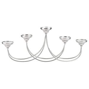 Elegant Metal Candle Stand Premium Home Styling and Romantic Wedding Table Centerpiece for Christmas and <b>Other</b> Special Events - Product Image 2