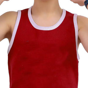 Wholesale Casual Wear Tank Top High Quality Custom Cotton Sleeveless Sweat <b>Vest</b> Boys Tank Top for Kids - Product Image 3