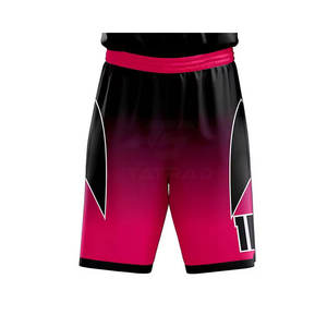 Tenues de basket-ball imprimées respirantes professionnelles, couleur et logo personnalisés, vêtements de sport de haute qualité à séchage rapide pour hommes - Product Image 6