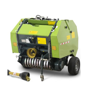 Presse à balles ronde à haute productivité pour ensilage, foin, paille avec moteur, boîte de vitesses - Product Image 6