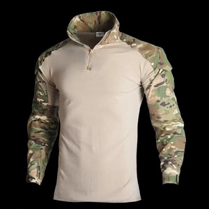 Tactical Suit Hunting Uniform Training Suit Camping <b>Camouflage</b> Hunting Clothes <b>Shirts</b> Pants Paintball Sets with Pads - Product Image 2
