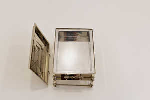 Cazuela de acero inoxidable de forma rectangular 304, cazuela de alta calidad, sartenes artesanales, utensilios de cocina de acero inoxidable, cazuela con mango - Product Image 4