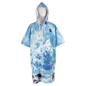 Poncho Impermeable Aropec para Adultos con Cremallera Frontal, para Deportes Acuáticos, Buceo, Apnea, Camping, para Hombres y Mujeres, de Secado Rápido, Equipo de Buceo - Product Image 1