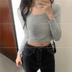 Oem Custom logo Design Spring and Autumn Women's Dress for <b>Black</b> <b>Long</b>-<b>sleeve</b> <b>T</b>-<b>shirt</b> - Product Image 6