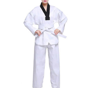 Diseño personalizado profesional transpirable Dobok WTF uniforme para Taekwondo Karate maximizar el desgaste cómodo - Product Image 4