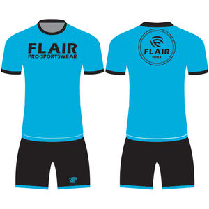 Camiseta de fútbol para niños de diseño retro personalizado, la mejor calidad, 100% poliéster, cómoda, transpirable, Parte delantera corta, conjuntos de nombre OEM nacional - Product Image 5