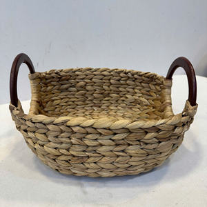 OVAL MULTIFUNCTION WATER <b>HYACINTH</b> <b>BASKET</b> - Product Image 6