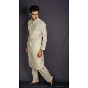 Bài hát của thiên nhiên dài kurta mát mẻ, sang trọng lấy cảm hứng từ trái đất cho sự thoải mái hàng ngày và phong cách vượt thời gian - Product Image 4