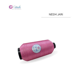 180D Neem Jari <b>Metallic</b> <b>Yarn</b> Flora Jari Embroidery <b>Yarn</b> High Tenacity Lurex MS-Type Polyester for Hand Knitting and Weaving - Product Image 2