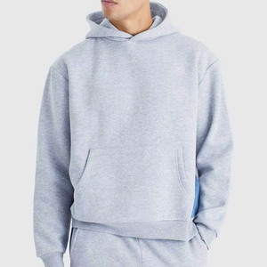 Ensemble de survêtement homme en molleton bouclette avec broderie et éléments réfléchissants, personnalisable, pour le jogging - Product Image 3