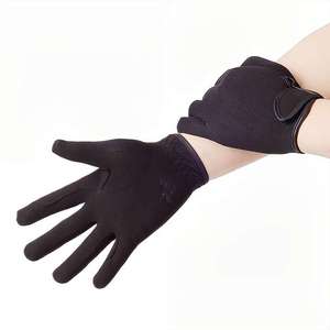 Gants d'équitation en cuir respirants et tendance, nouveau design, avec logo personnalisé, collection 2026, offre spéciale - Product Image 2