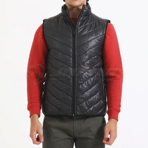Veste Gilet pour hommes Gilet d'extérieur avec logo personnalisé Conception OEM Matériau respirant Service de gros - Product Image 1