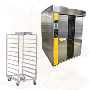 Factory Direct Sales Industrial Bread Oven 32 Trays With Trolley Custom Logo <b>Rotary</b> Oven Industrial Oven Made in Vietnam Factory - Product Image 1