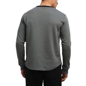 เสื้อสเวตเชิ้ตคอกลมลำลองสำหรับผู้ชาย ผ้าฝ้ายฟลีซหนา 405 GSM แฟชั่นฤดูหนาว รับผลิตตามแบบ OEM - Product Image 6