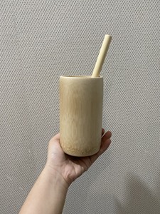 100% bambou auto-usage cadeau biodégradable main tenir écologique pratique tasse en bambou - Product Image 3