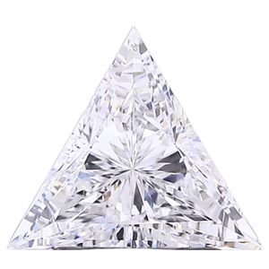 Diamante triangular de laboratorio de 2 quilates, color F, pureza VS2, certificado IGI, talla triangular, suelto - Product Image 2